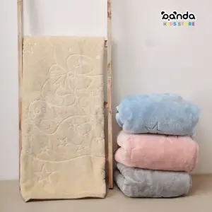 بطانية قطيفة حفر ليزر ، طبقة واحدة