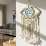 Macramé Eye Wall Hanging