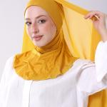 حجاب ذكي اصفر