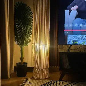 Makrami Floor Lamp