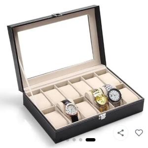 Watch organizer box
