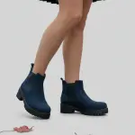 Elegant Ankle Boot Suede B-1-S