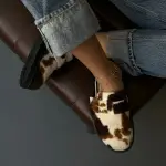 Animal Cow Print Clogs