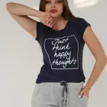 Grey Summer Pajama Set