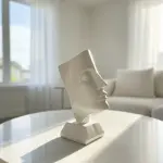 Eclipse Face Sculpture