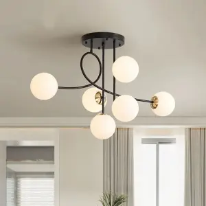 Modern Ceiling Lamp ArkM0005 - Black