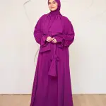 GRAPE CREPE DRESSY ISDAL