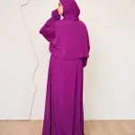 GRAPE CREPE DRESSY ISDAL