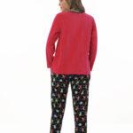 Women’s Fuchsia Winter Pajama Set