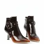 Ankle boot Made of shiny gradient-colored leather R-905