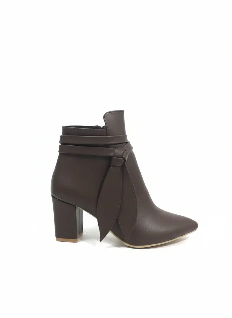 Side Bow Elegant Boot R-502