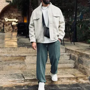 BASIC WOOL JACKET