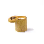 The Secrets of Warm Decor Why the Natural Log Candle is the Perfect Choice for Your Home