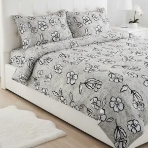 طقم سرير كبير ٤ قطع مقاس كوين