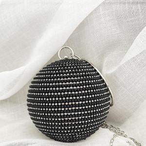 Black Bijou Clutch