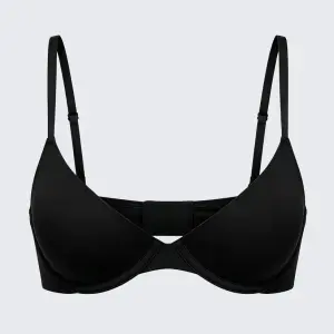 Seamless Soft Wire Plunge Bra Invisible Demi Push Up Bralette