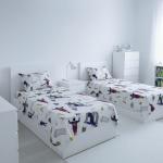 طقم سرير اطفال ٦ قطعه