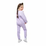 Purple Sweatshirt with "Colorful Girl Face" Print 🎨👧🏻