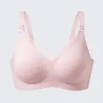Seamless Front Clip Nursing Bra Wirefree Anti-Sagging Maternity Bralette