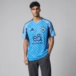 A collection of different Al-Ahly T-shirts from MD STAY FIT