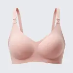 Seamless Front Clip Nursing Bra Plus Size Wirefree Maternity Bralette
