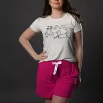 Cotton Pajama Shorts Set – Lightweight & Comfy for Summer Nights