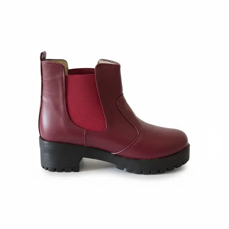 Ankle Boot Leather B-1