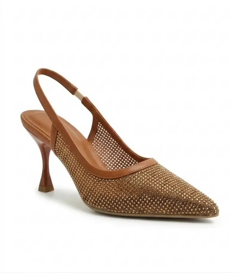 Crystal Embellished Elegant Heels C-97