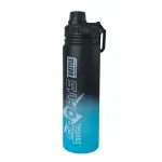 MD Stay Fit Sports Bottle with Handle, 1000ml Capacity, Graduated Design, Wide Mouth, Leak-Proof Cap, Measurement Markings