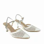 Elegant heels featuring a luxurious mesh design C-79
