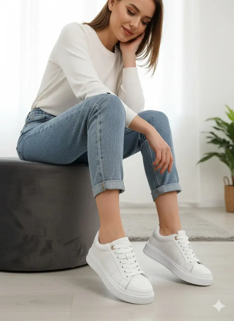 Sneakers lace-up opening-SN-13
