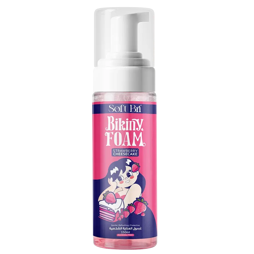 Soft Bri Bikini Foam – Strawberry Cheesecake