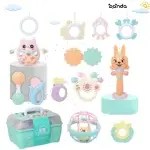 بوكس شخاليل وعضاضات 13 قطعة بناتي واولادي