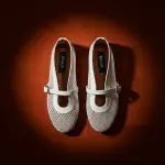 Mia Mesh Patent Flats