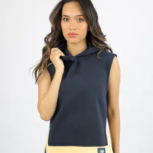 Women's Hoodie Navy Top