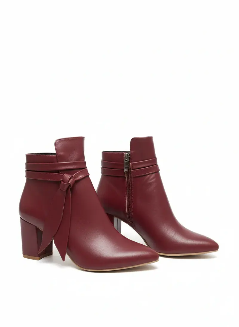 Side Bow Elegant Boot R-502