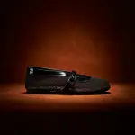 Mia Mesh Patent Flats