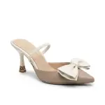 Elegant Heels with a Royal Bow C-127