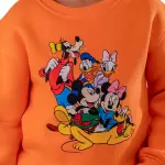 Orange Sweatshirt with "Disney Group" Print 🧡👧