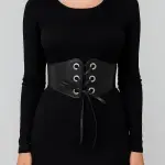 Lace-Up Corset Waist Belt – T-34