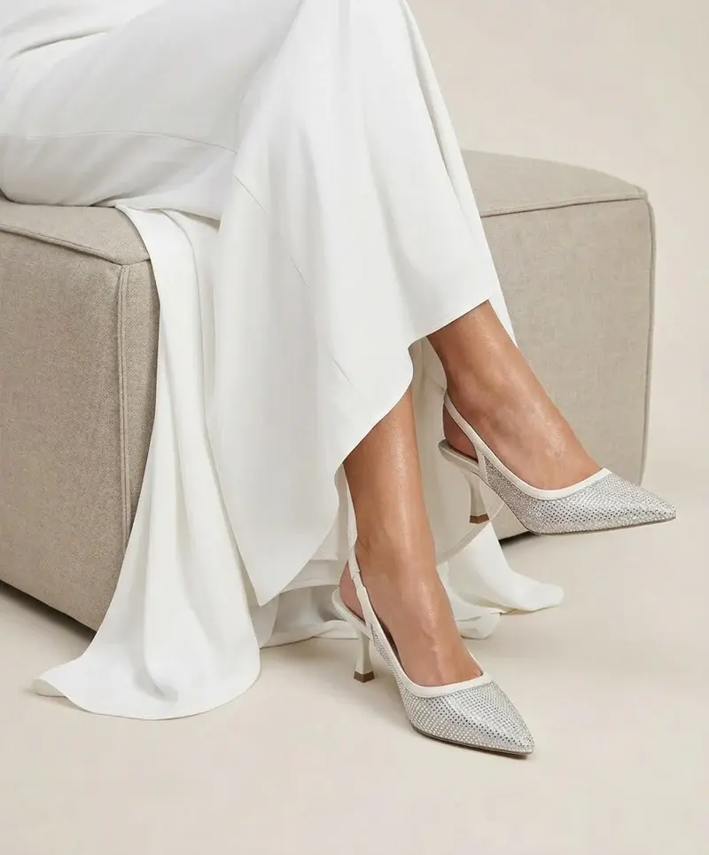Crystal Embellished Elegant Heels C-97