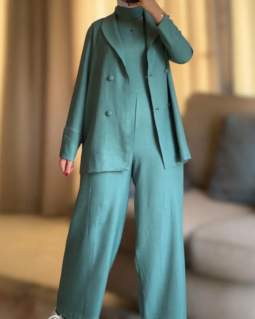 Daleila set ( Blazer + jumpsuit)