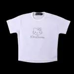 KITTY SAVAGE BABY TEE (WHITE)