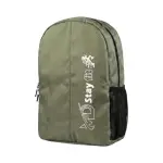 My Stay Fit Backpack with Beehive Design, Multicolour, Mesh Side Pocket, Spacious Interior