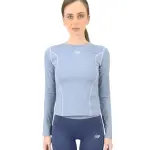 Streamline Long Slevess Women's Blue Top