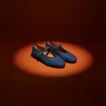 Denim Mary Jane Ballet Flats