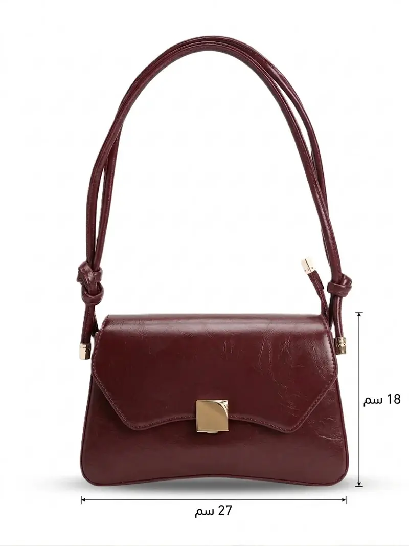 Elegant Modern Leather Shoulder Bag BA-64
