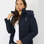 Women's Puffer Navy Jacket