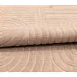 Elite Jacquard Carpet Modern Pattern (Beige)
