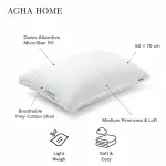 Agha Home Balanced Comfort Pillow – White – 50×70 cm